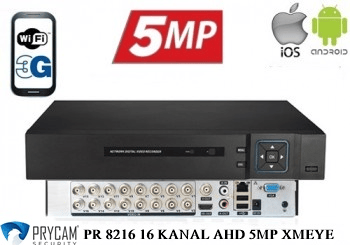 4 KANAL AHD KAYIT CİHAZI – PR- 9204 4 Kanal 5MP H265+ 1080N Hybrid Dvr-image